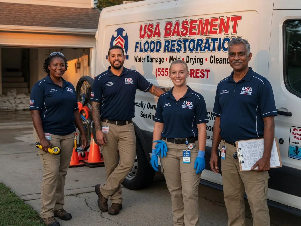 Basement Flood Cleanup company in Harrisburg, OH
